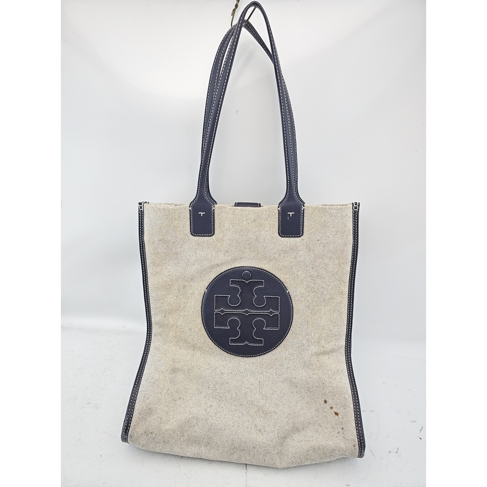 Tory Burch Ella Canvas Logo Tote